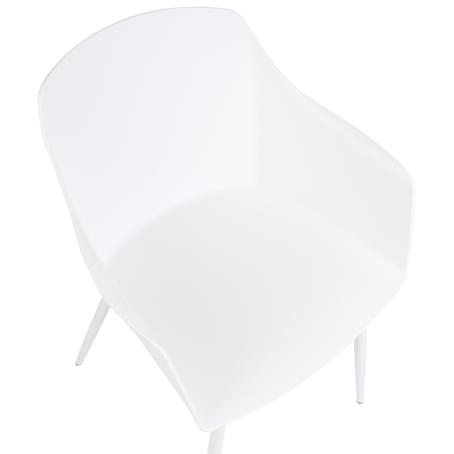 Esszimmerstuhl 2er Set FONDA Weiss