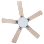 Deckenventilator mit Licht HOBBLE mit Fernbedienung Hellgrau