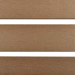 Gartenstuhl 6er Set VERNIO Braun / Schwarz