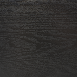 Bett mit Lattenrost Rattan MONPAZIER 140 x 200 cm Schwarz