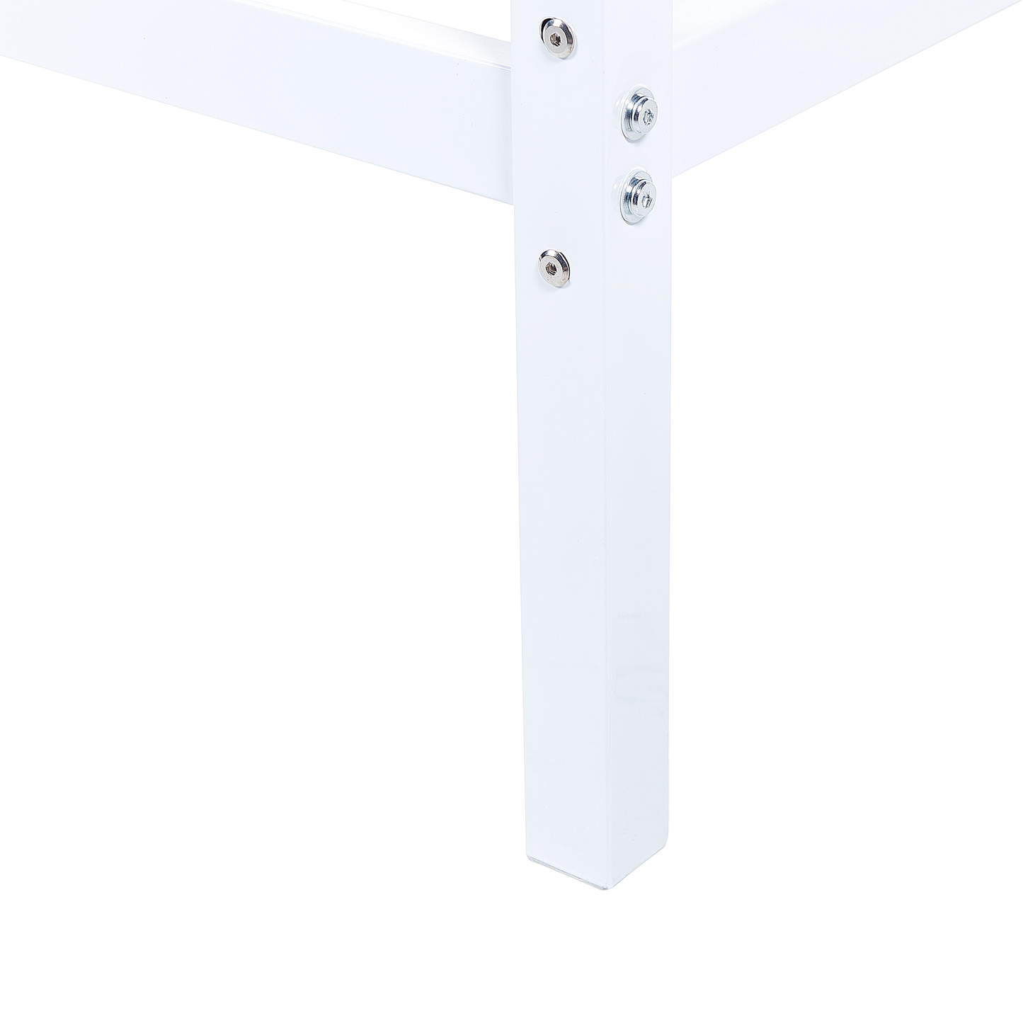 Himmelbett Metall LESTARDS 140 x 200 cm Weiss