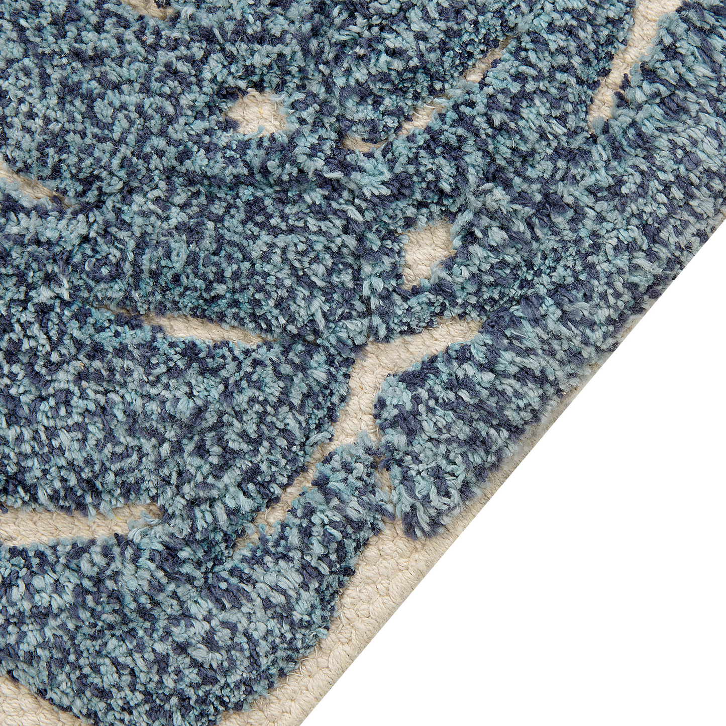 Kinderteppich Baumwolle mehrfarbig 80 x 150 cm Tiermuster NAIBOS