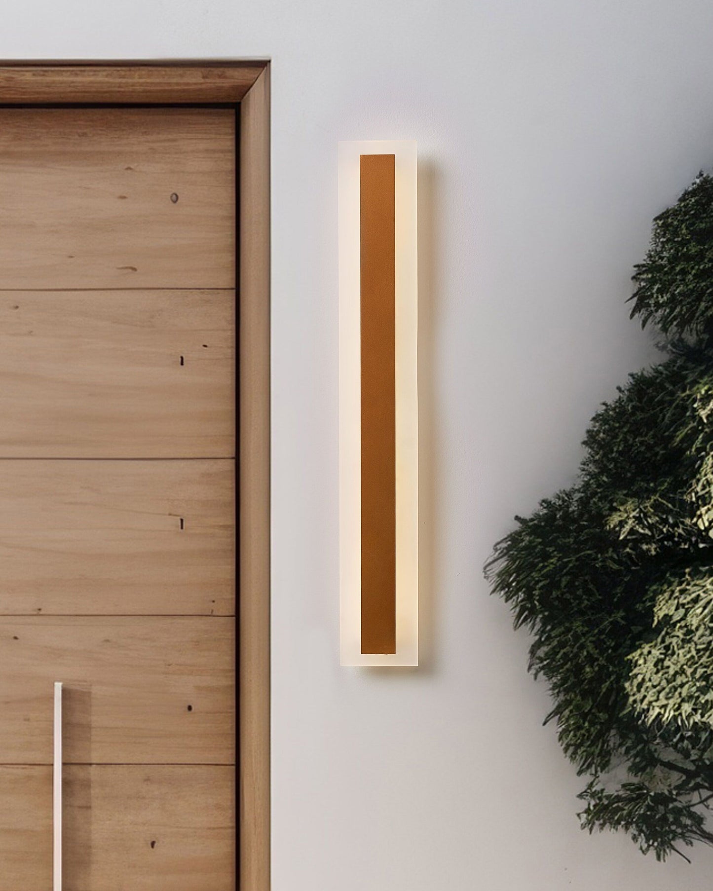 LED Aussenwandleuchte ROSALIE Gold