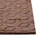 Kunstfellteppich Kaninchen braun 160 x 230 cm Shaggy THATTA