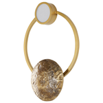 LED Wandlampe PONUGA Metall Gold