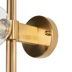 Wandlampe TULIJA Metall Gold