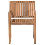 Gartenmöbel Set 8-Sitzer SASSARI inkl. Kissen Akazienholz Blau