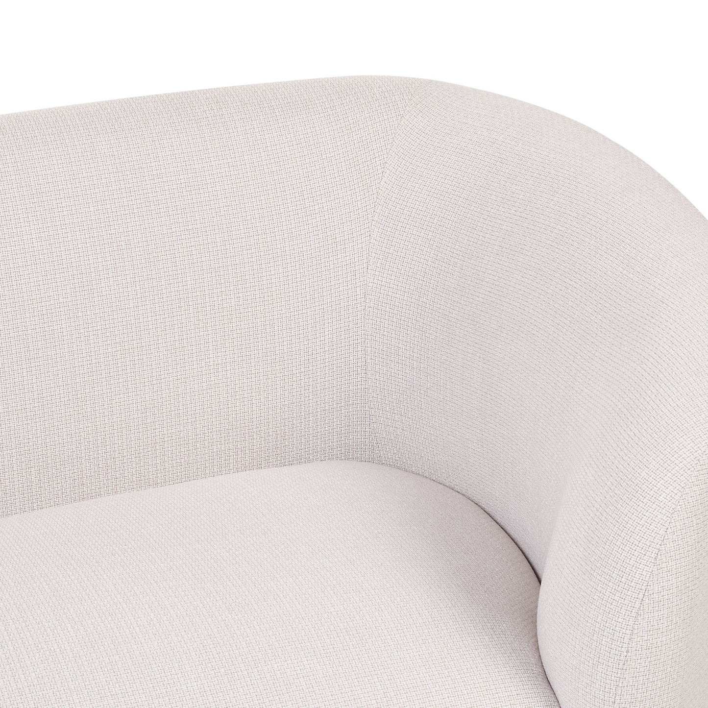 2-Sitzer Sofa Polsterbezug beige / gold LOEN