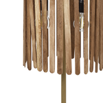 Tischleuchte KAVERI Mango Holz Braun