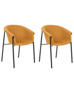 Esszimmerstuhl 2er Set AMES Orange