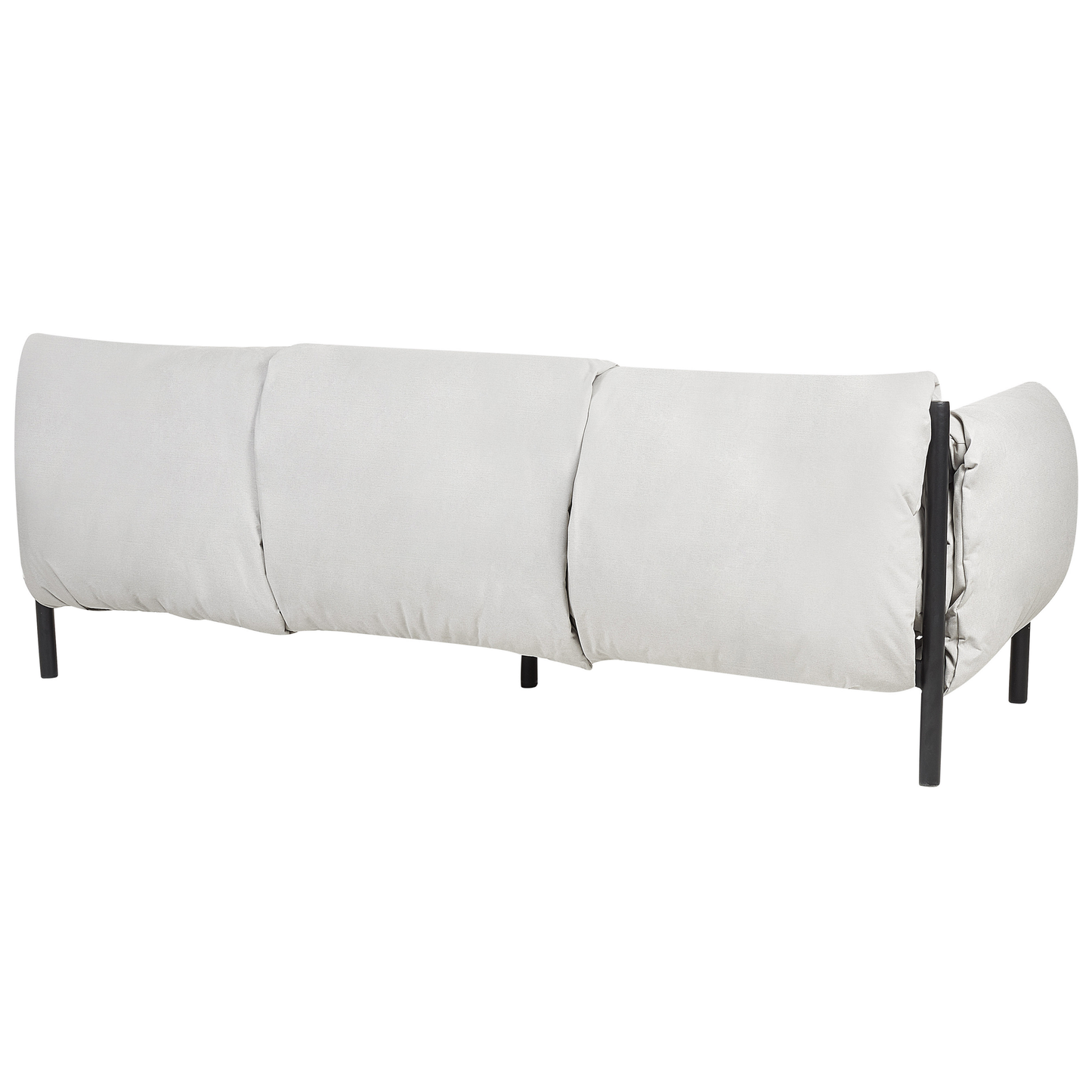 Gartensofa Set 5-Sitzer ESPERIA Metall Grau