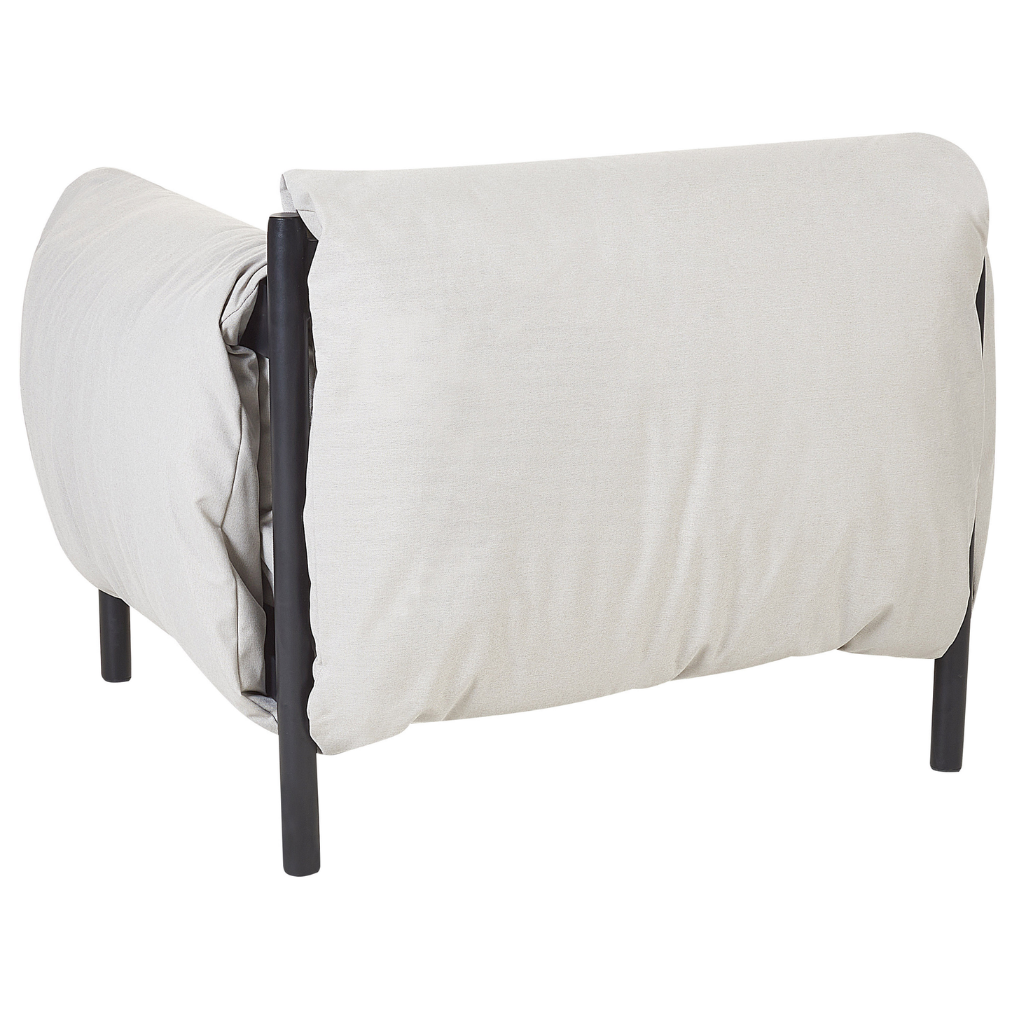 Gartensofa Set 5-Sitzer ESPERIA Metall Grau