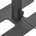 LED Stehlampe SCULPTOR mit Bewegungsmelder Metall Schwarz