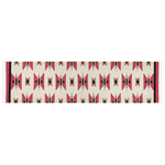 Kelim Teppich Baumwolle mehrfarbig 80 x 300 cm geometrisches Muster Kurzflor GARNI