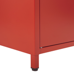 Büroschrank VARNA Metall Rot