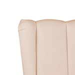 Bett mit Lattenrost Samtstoff MIRIBEL 180 x 200 cm Beige