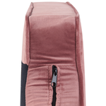 Chaiselongue Samtstoff rosa rechtsseitig ALLIER