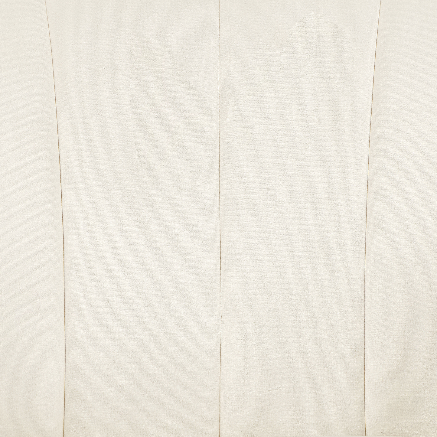 Sessel LACONIA Samtstoff Creme