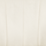 Sessel LACONIA Samtstoff Creme