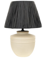 Tischleuchte TIGRE Keramik Beige
