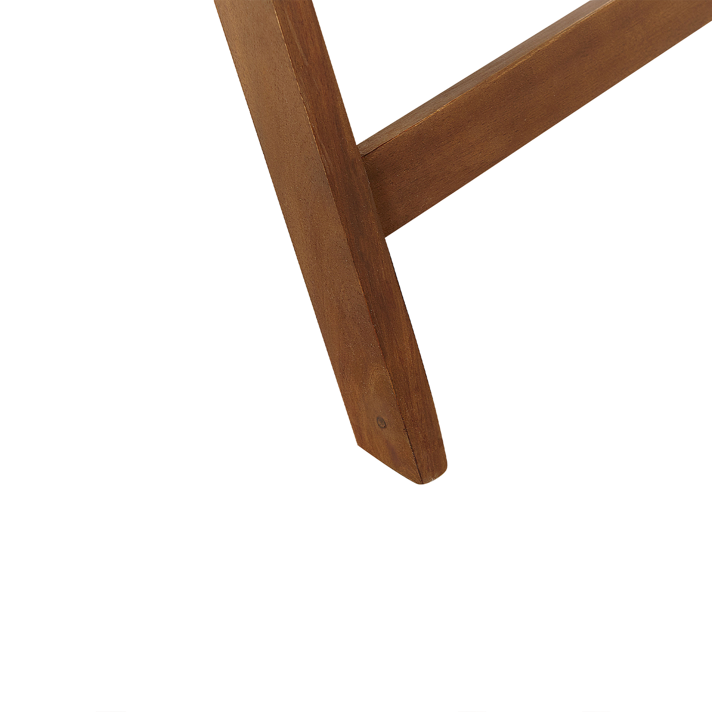 Bistro Set klappbar AMANTEA Holz Dunkelbraun