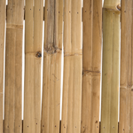 Garten Beistelltisch Bambusholz hellbraun 80 x 45 cm TODI