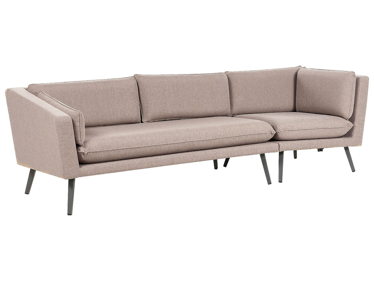 Gartensofa 3-Sitzer LORETELLO rechtsseitig Beige