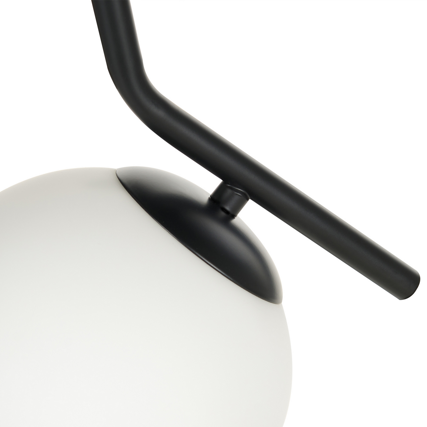 Hängelampe WAPITI Glas Schwarz