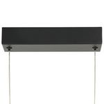 Hängelampe Metall schwarz integriertes LED-Licht HENRY