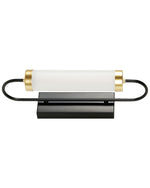 LED Wandlampe HENRY Metall Schwarz