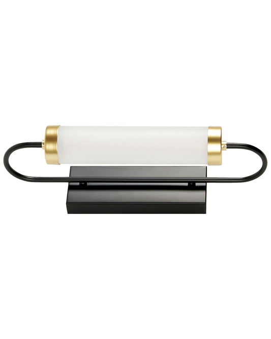 LED Wandlampe HENRY Metall Schwarz