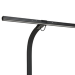 LED Schreibtischlampe KOURIS mit Bewegungsmelder Metall Schwarz