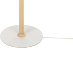 Stehlampe MOPPY Holz Weiss