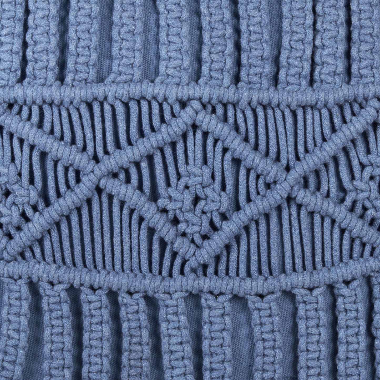 Dekokissen 2er Set KARATAS Baumwolle 45 x 45 cm Blau Geometrisches Muster