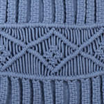 Dekokissen 2er Set KARATAS Baumwolle 45 x 45 cm Blau Geometrisches Muster