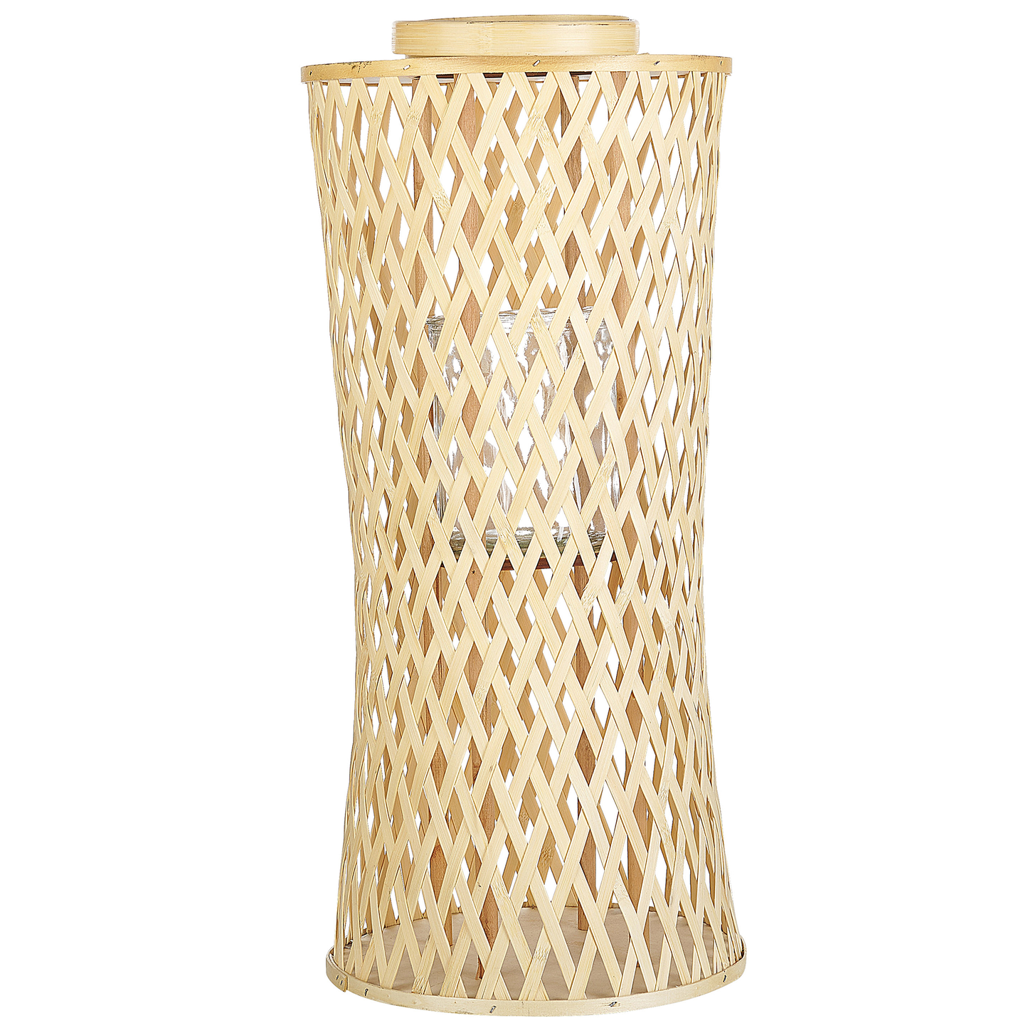Laterne MACTAN Bambusholz 58 cm Naturfarben