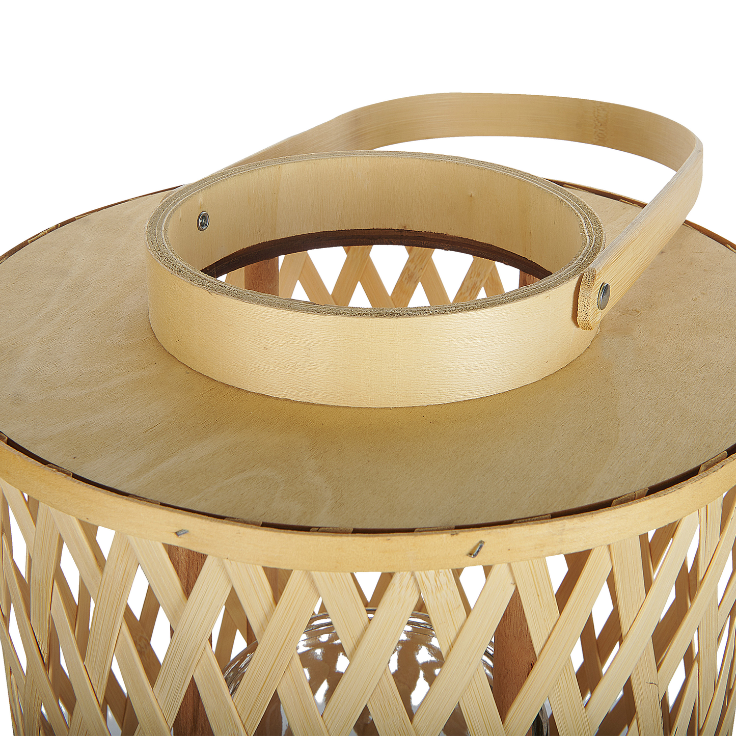 Laterne MACTAN Bambusholz 58 cm Naturfarben