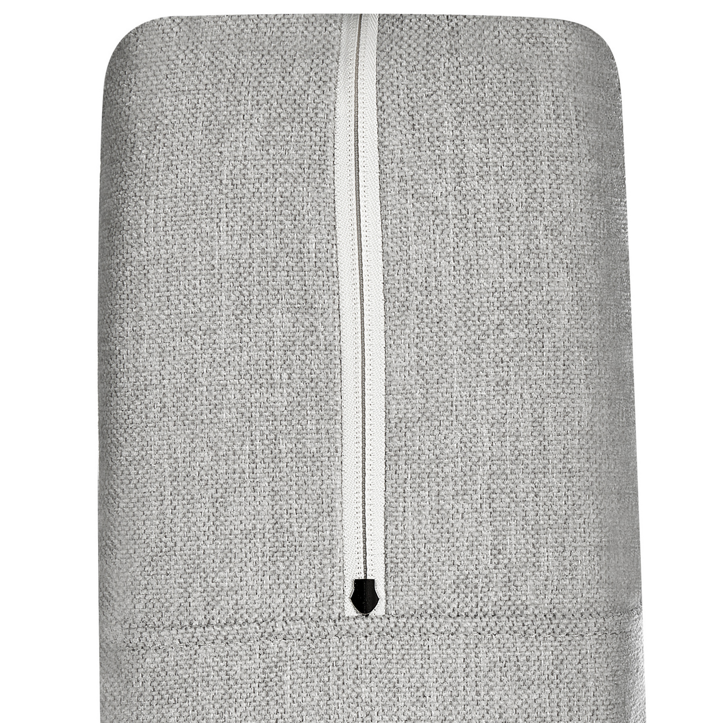 Boxspringbett mit Stauraum Stoff MINISTER 160 x 200 cm Hellgrau