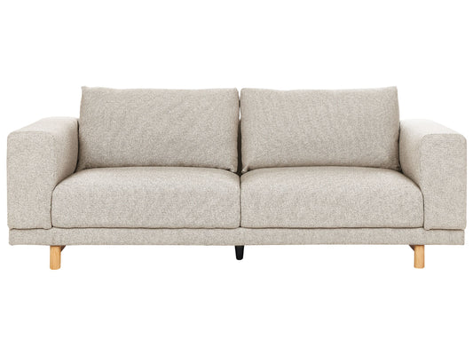 3-Sitzer Sofa hellbeige NIVALA