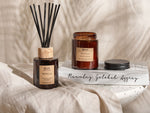 Duftkerze mit Duftverteiler DARK ELEGANCE Sojawachs Blumige Note