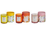 Duftkerzen 3er Set COLORFUL BARREL Sojawachs Orientalische Note Krautige Note Blumige Note