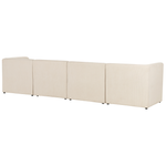 4-Sitzer Sofa Cord hellbeige LEMVIG