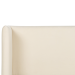 Bett mit Lattenrost Samtstoff ARETTE 160 x 200 cm Hellbeige