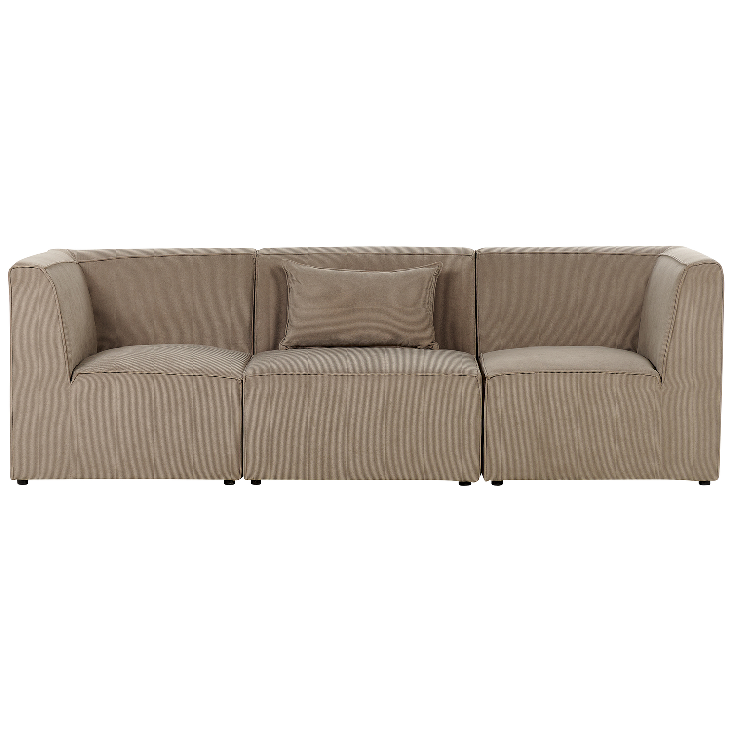 3-Sitzer Sofa Cord taupe LEMVIG