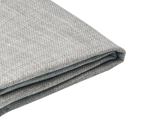 Bettrahmenbezug FITOU 90 x 200 cm Hellgrau