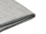 Bettrahmenbezug FITOU 90 x 200 cm Hellgrau