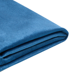 Bett mit Lattenrost Samtstoff FITOU 140 x 200 cm Dunkelblau