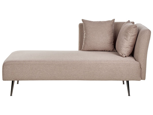Chaiselongue hellbraun rechtsseitig RIOM