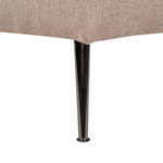 Chaiselongue hellbraun rechtsseitig RIOM