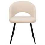 Esszimmerstuhl 2er Set ONAGA Bouclé Beige